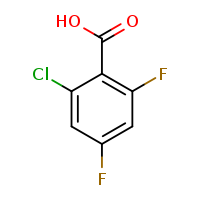 2-chloro-4,6-difluorobenzoic acid
