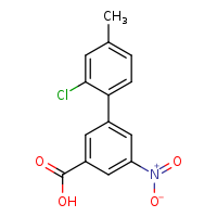 2'-chloro-4'-methyl-5-nitro-[1,1'-biphenyl]-3-carboxylic acid