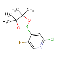 2-chloro-5-fluoro-4-(4,4,5,5-tetramethyl-1,3,2-dioxaborolan-2-yl)pyridine