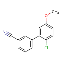 2'-chloro-5'-methoxy-[1,1'-biphenyl]-3-carbonitrile
