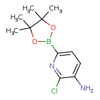 2-chloro-6-(4,4,5,5-tetramethyl-1,3,2-dioxaborolan-2-yl)pyridin-3-amine