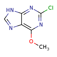2-chloro-6-methoxy-9H-purine