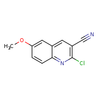 2-chloro-6-methoxyquinoline-3-carbonitrile