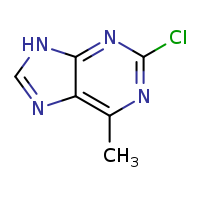 2-chloro-6-methyl-9H-purine