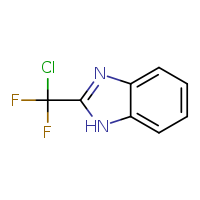 2-(chlorodifluoromethyl)-1H-1,3-benzodiazole