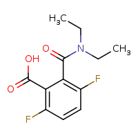 2-(diethylcarbamoyl)-3,6-difluorobenzoic acid