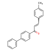 (2E)-1-{[1,1'-biphenyl]-4-yl}-3-(4-methylphenyl)prop-2-en-1-one