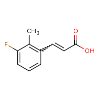 (2E)-3-(3-fluoro-2-methylphenyl)prop-2-enoic acid