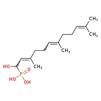 (2E,6E)-1-hydroxy-3,7,11-trimethyldodeca-2,6,10-trien-1-ylphosphonic acid