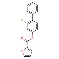 2-fluoro-[1,1'-biphenyl]-4-yl furan-2-carboxylate