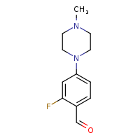 2-fluoro-4-(4-methylpiperazin-1-yl)benzaldehyde