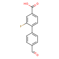 2-fluoro-4'-formyl-[1,1'-biphenyl]-4-carboxylic acid