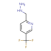 2-(hydrazinylmethyl)-5-(trifluoromethyl)pyridine