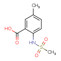 2-methanesulfonamido-5-methylbenzoic acid