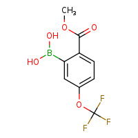 2-(methoxycarbonyl)-5-(trifluoromethoxy)phenylboronic acid