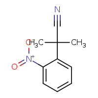2-methyl-2-(2-nitrophenyl)propanenitrile