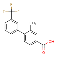 2-methyl-3'-(trifluoromethyl)-[1,1'-biphenyl]-4-carboxylic acid