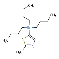 2-methyl-5-(tributylstannyl)-1,3-thiazole