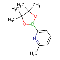 2-methyl-6-(4,4,5,5-tetramethyl-1,3,2-dioxaborolan-2-yl)pyridine