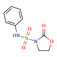 2-oxo-N-phenyl-1,3-oxazolidine-3-sulfonamide