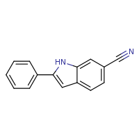 2-phenyl-1H-indole-6-carbonitrile