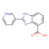2-(pyridin-3-yl)-1H-1,3-benzodiazole-4-carboxylic acid
