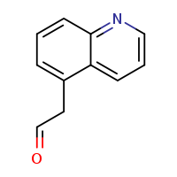 2-(quinolin-5-yl)acetaldehyde