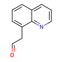 2-(quinolin-8-yl)acetaldehyde