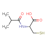 (2R)-2-(2-methylpropanamido)-3-sulfanylpropanoic acid