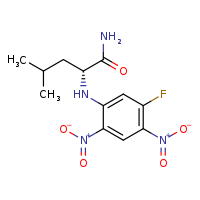(2R)-2-[(5-fluoro-2,4-dinitrophenyl)amino]-4-methylpentanamide