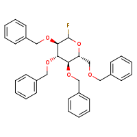 (2R,3R,4S,5R)-3,4,5-tris(benzyloxy)-2-[(benzyloxy)methyl]-6-fluorooxane