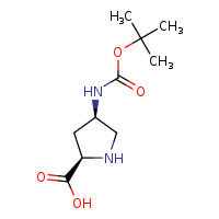 (2R,4R)-4-[(tert-butoxycarbonyl)amino]pyrrolidine-2-carboxylic acid