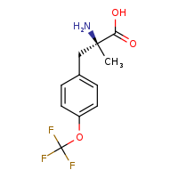 (2S)-2-amino-2-methyl-3-[4-(trifluoromethoxy)phenyl]propanoic acid