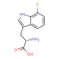 (2S)-2-amino-3-(7-fluoro-1H-indol-3-yl)propanoic acid
