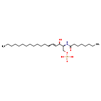[(2S,3R,4E)-3-hydroxy-2-octanamidooctadec-4-en-1-yl]oxyphosphonic acid