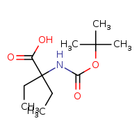 2-[(tert-butoxycarbonyl)amino]-2-ethylbutanoic acid