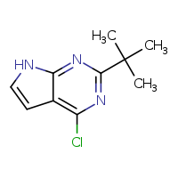 2-tert-butyl-4-chloro-7H-pyrrolo[2,3-d]pyrimidine