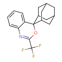2'-(trifluoromethyl)spiro[adamantane-2,4'-[3,1]benzoxazine]