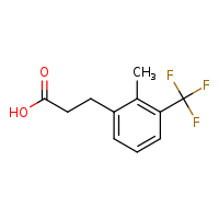 3-[2-methyl-3-(trifluoromethyl)phenyl]propanoic acid
