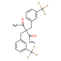 3,3-bis({[3-(trifluoromethyl)phenyl]methyl})pentane-2,4-dione