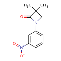 3,3-dimethyl-1-(3-nitrophenyl)azetidin-2-one