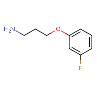 3-(3-fluorophenoxy)propan-1-amine