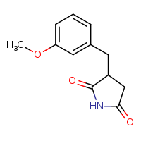 3-[(3-methoxyphenyl)methyl]pyrrolidine-2,5-dione
