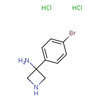 3-(4-bromophenyl)azetidin-3-amine dihydrochloride