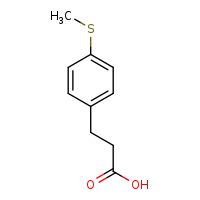 3-[4-(methylsulfanyl)phenyl]propanoic acid