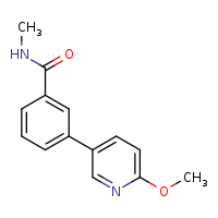 3-(6-methoxypyridin-3-yl)-N-methylbenzamide