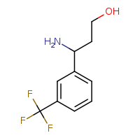 3-amino-3-[3-(trifluoromethyl)phenyl]propan-1-ol