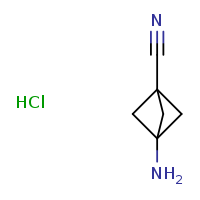 3-aminobicyclo[1.1.1]pentane-1-carbonitrile hydrochloride