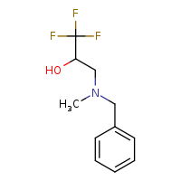 3-[benzyl(methyl)amino]-1,1,1-trifluoropropan-2-ol