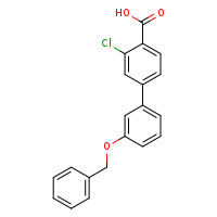 3'-(benzyloxy)-3-chloro-[1,1'-biphenyl]-4-carboxylic acid